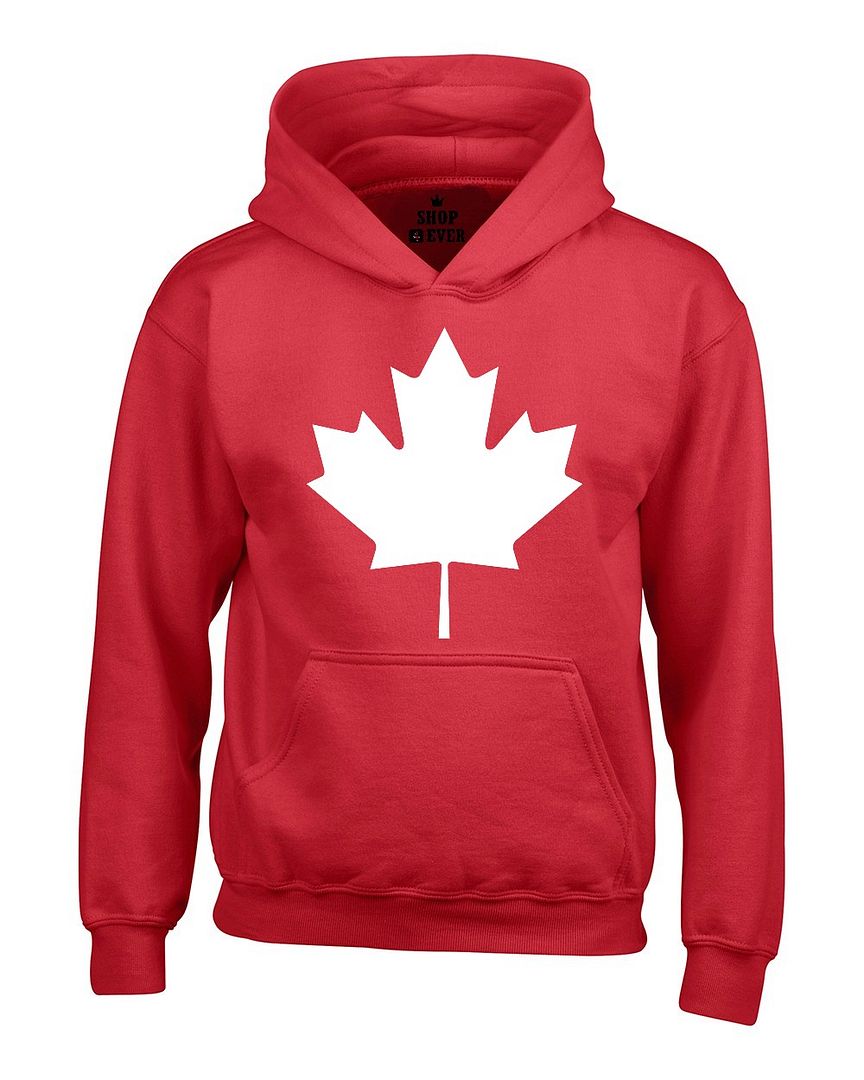 Canada White Maple Leaf Hoodies Canadian Flag Sweatshirts eBay